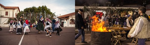 Guéthary fête Olentzero