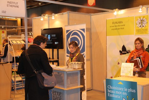 La langue basque s'expose à Expolangues La langue basque s'expose à Expolangues
