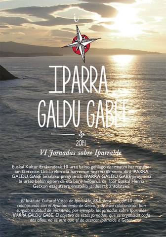 Iparra galdu gabe 2014 Iparra galdu gabe 2014