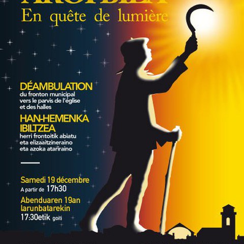 Le spectacle de rue "Argi bila"
