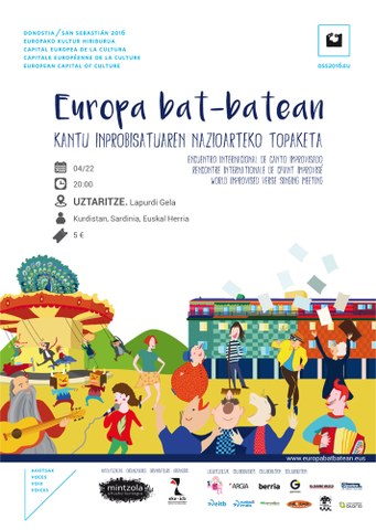 "Europa bat-batean" - Rencontres internationales du chant improvisé à Ustaritz