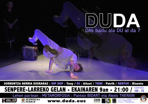 Le spectacle "Duda" présenté à Saint-Pée Le spectacle "Duda" présenté à Saint-Pée