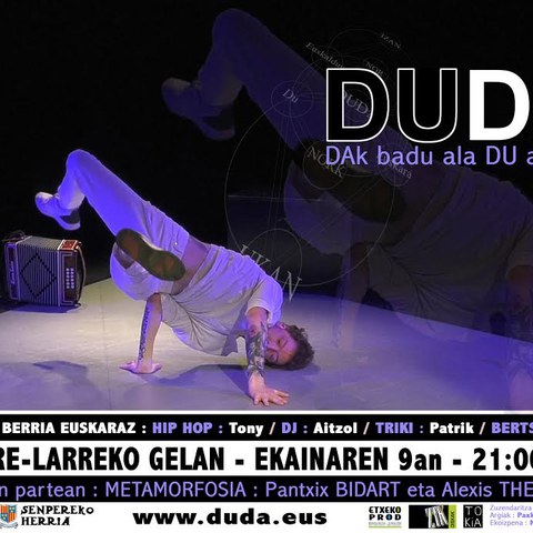 Le spectacle "Duda" présenté à Saint-Pée