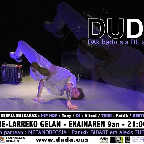 Le spectacle "Duda" présenté à Saint-Pée