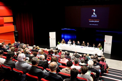 Assemblée générale ordinaire et extraordinaire 2019 de l'Institut culturel basque Assemblée générale ordinaire et extraordinaire 2019 de l'Institut culturel basque