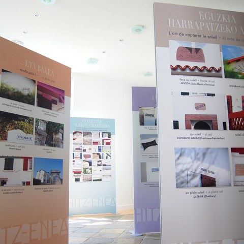 L'exposition Hitz-Enea à Donostia