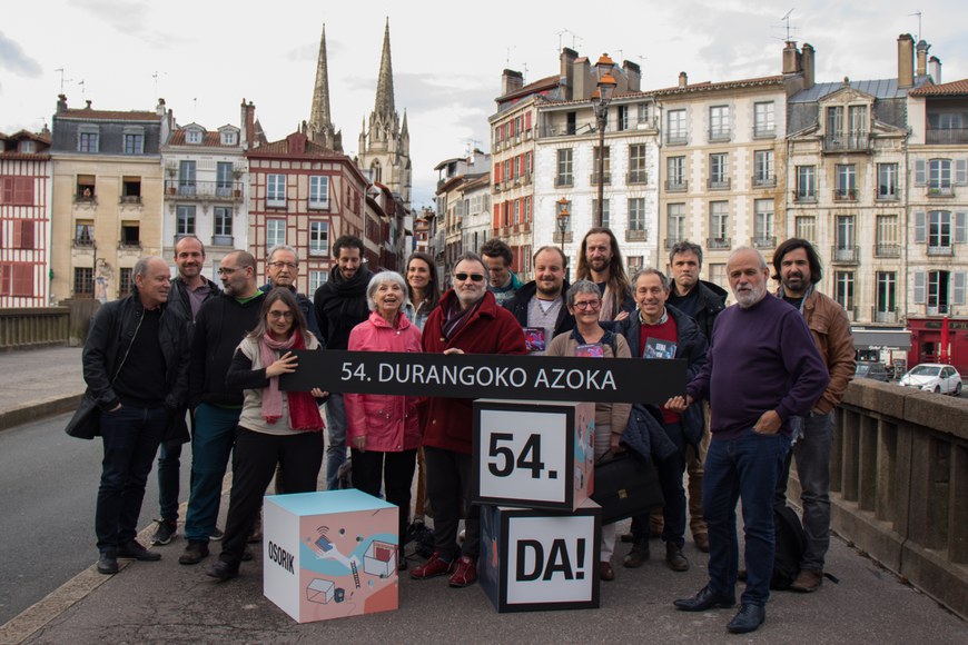 Les représentant(e)s des structures du Pays Basque nord qui seront présentes au Salon de Durango 2019 © Maitane Hernandez (ICB)