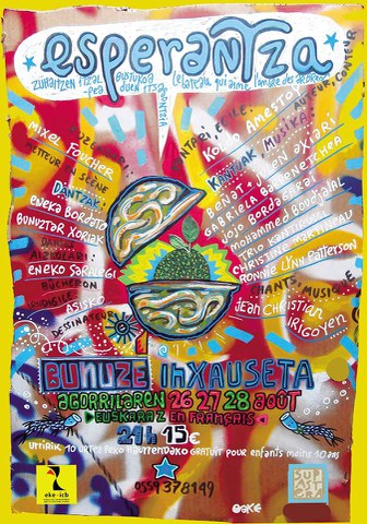 Présentation du spectacle "Esperantza" à Bunus