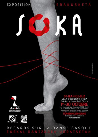 L'exposition "SOKA, regards sur la danse basque" à Saint-Jean-de-Luz