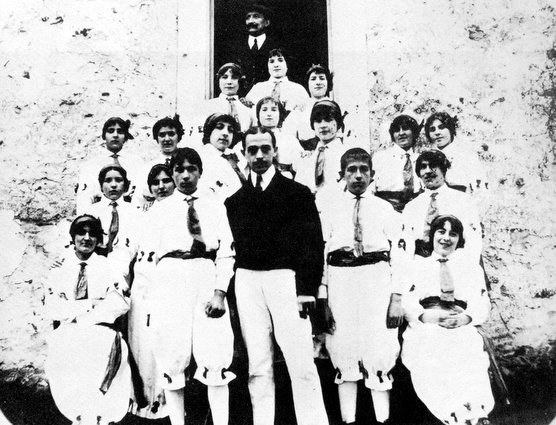 Danseurs de Deba (Gipuzkoa), 1910