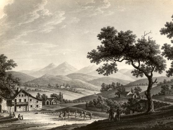 Une danse en chaîne à Cibits (Basse-Navarre)
