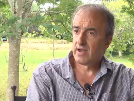 Les maîtres de danse Jeannot Larrondo et Erramun Tartachu 