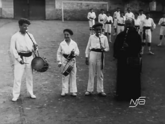 Au Collège des Capucins de Lekaroz (1927)