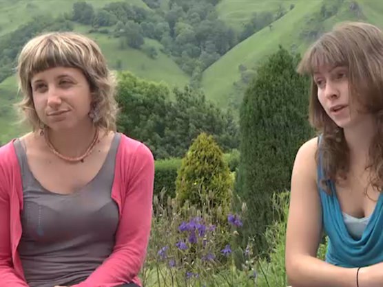 Les danseuses à Larrau